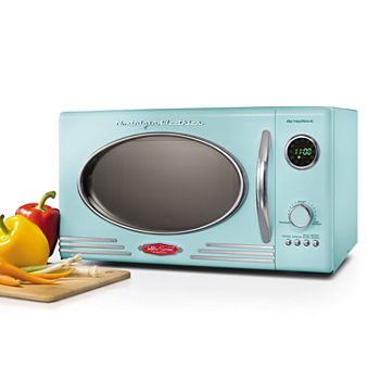 Nostalgia Retro 0.9 cu ft 800-Watt Microwave Oven