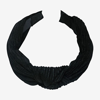a.n.a Black Corduroy Knotted Headband