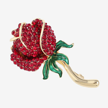 Monet Jewelry Rose Pin