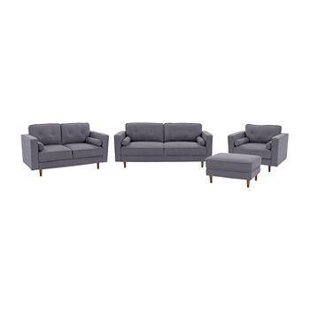 Mulberry 4-pc. Cushioned Seating Set