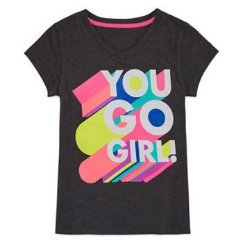 Xersion Short Sleeve Graphic T-Shirt - Girls' 7-16 and Plus