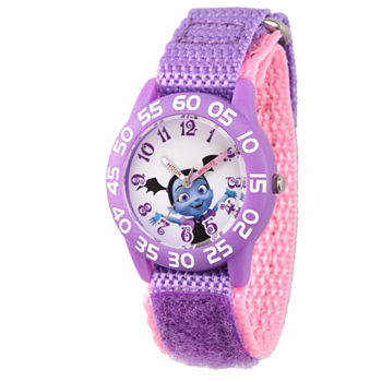Disney Vampirina Girls Purple Strap Watch Wds000413