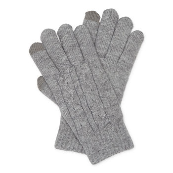 Liz Claiborne Cable Cold Weather Gloves
