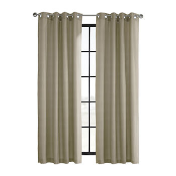 Paragon Silverclear Antimicrobial Light-Filtering Grommet Top Curtain Panel