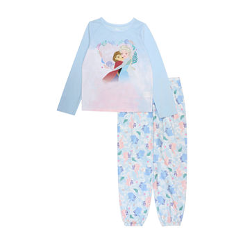 Disney Collection Disney Little & Big Girls 2-pc. Frozen Princess Pajama Set