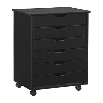 Culton Office + Library Collection 6-Drawer File Cabinet