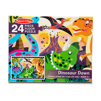 Melissa & Doug Dinosaur Dawn Floor Puzzle - 24 Pieces