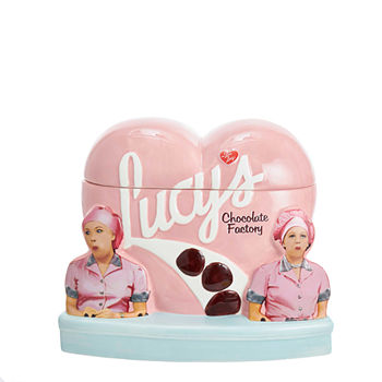 Kurt Adler I Love Lucy® Chocolate Factory Cookie Jar