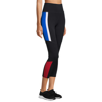 Sports Illustrated Womens High Rise 7/8 Ankle Leggings