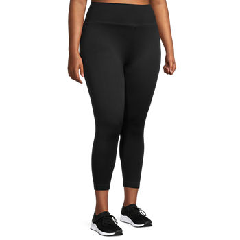 Sports Illustrated Seamless Womens High Rise 7/8 Ankle Leggings