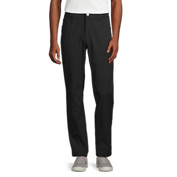 Collection By Michael Strahan Mens Regular Fit Flat Front Pant