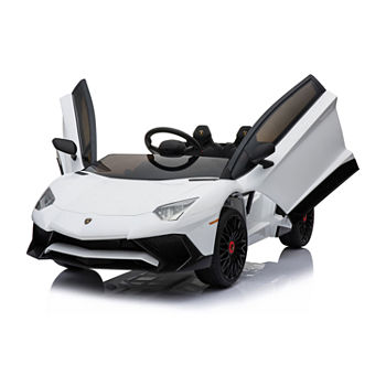 Mini Moto Lamborghini 12v Kids Battery Powered Ride On Car Remote Controlled 2 Seater (2.4ghz Rc)