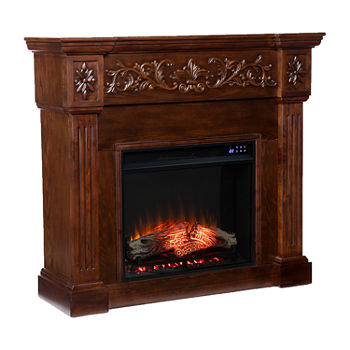 Sachs Carved Electric Fireplace