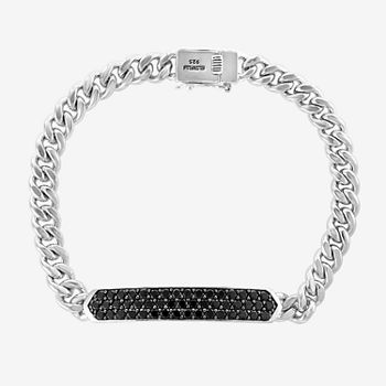 Effy  Sterling Silver Solid Link Id Bracelet