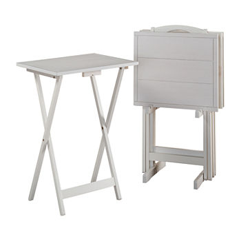 Maurine Living Room Collection 4-pc. TV Tray Table