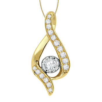 Sirena® 3/8 CT. T.W. Genuine Diamond Pendant Necklace
