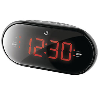 GPX C253 Dual Alarm Clock Radio - Black