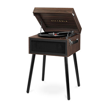 Victrola VTA-75 Bluetooth Record Player Stand with 3-Speed Turntable