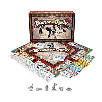 Boston Terrier-opoly Board Game