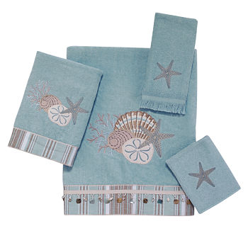 Avanti By The Sea Embroidered Bath Towel Collection