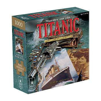 BePuzzled Murder on the Titanic Murder Mystery Jigsaw Puzzle: 1000 Pcs