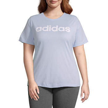 Adidas Blue Tops For Women Jcpenney