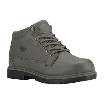 Lugz Mens Mantle Mid Lace Up Boots Block Heel