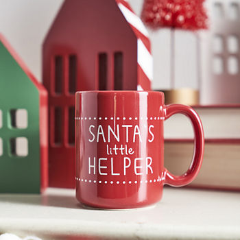 Hope & Wonder Santas Little Helper 6oz & 19oz Santas Helper Coffee Mug Set