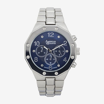 Womens Silver Tone Bracelet Watch 03657s-22-K28