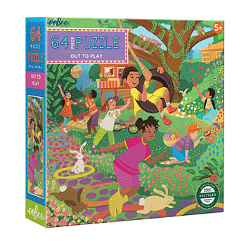 Eeboo Out To Play 64 Piece Jigsaw Puzzle