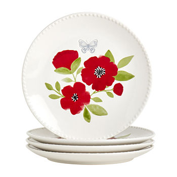 Dolly Parton 4-pc. 8.5" Embossed Dinner Plate Set