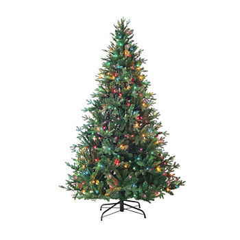 Kurt Adler 7 Foot Pine Pre-Lit Christmas Tree