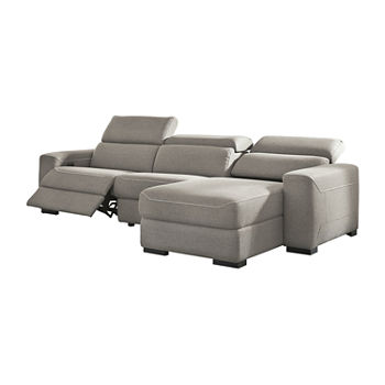 Signature Design by Ashley® Mabton 3-Piece Power Reclining Sectional