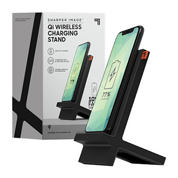 Sharper Image Wireless Qi Charging Dock for Smartphones