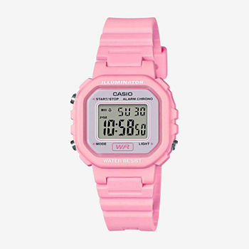 Casio Womens Pink Strap Watch La20wh-4a1