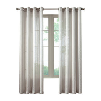 Stella Light-Filtering Grommet Top Curtain Panel