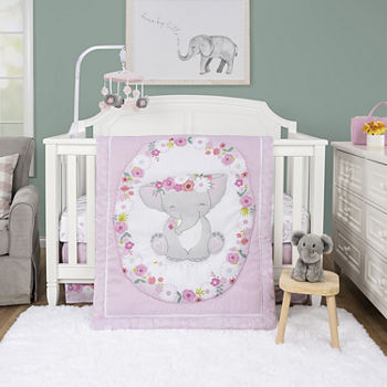 Trend Lab Elephant Garden 4-pc. Crib Bedding Set
