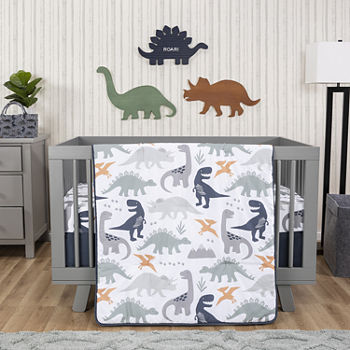 Trend Lab Prehistoric Dino 3-pc. Crib Bedding Set