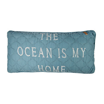 Donna Sharp Summer Surf Rectangular Throw Pillow