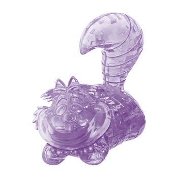 Bepuzzled 3d Crystal Puzzle - Disney Cheshire Cat (Purple): 36 Pcs