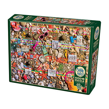 Cobble Hill Jigsaw Puzzle 1000 Pieces 26.625"X19.25"-Beach Scene