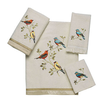 Avanti Gilded Birds Bath Towels