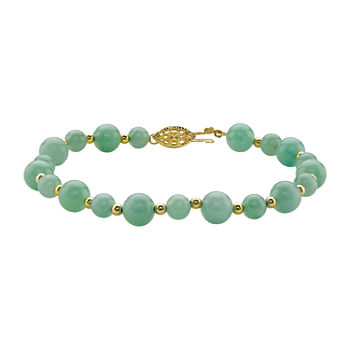 Genuine Green Jade Strand Bracelets