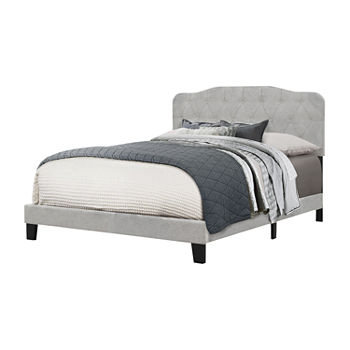 Bedroom Possibilities Charlotte Upholstered Bed