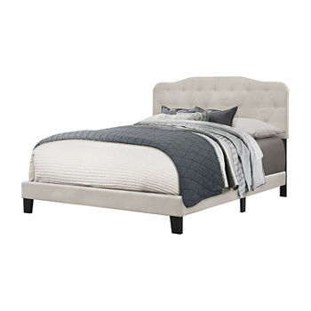 Bedroom Possibilities Charlotte Upholstered Bed