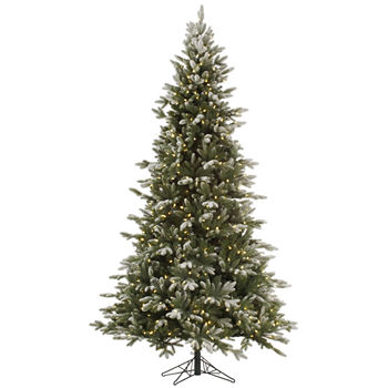 7.5' Frosted Balsam Fir Artificial Christmas Tree