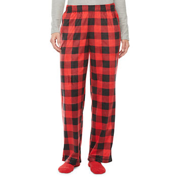 Sleep Chic Womens Tall Pajama Pants with Socks