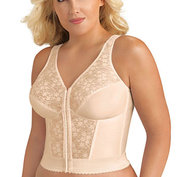 Exquisite Form Fully Longline Unlined Wireless Full Coverage Bra-5107565