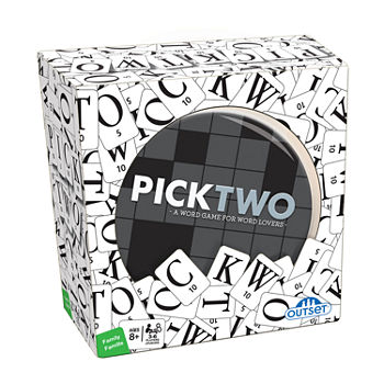 Outset Media Outset Media Pick Two Tile Game: Tin Edition - A Word Game For Word Lovers