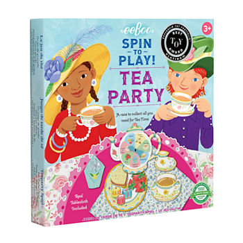 Eeboo Spin To Play Tea Party Game